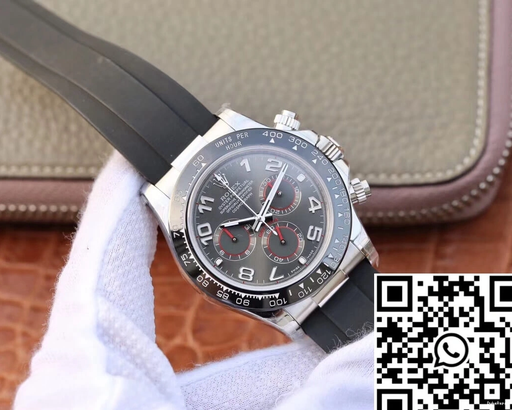 Factory Cosmograph Dial Daytona Black JH Rolex 40MM 1202